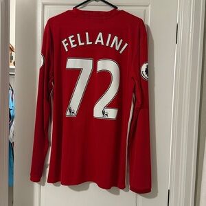 Red Fellaini Manchester United Long Sleeve